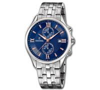 Festina Montre Hommes F6854/6 Sport Acier Inox Bracelet Rétro Argent UF6854/6
