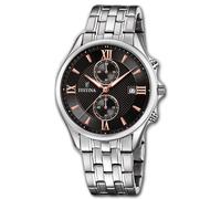 Festina Montre Hommes F6854/7 Sport Acier Inox Bracelet Rétro Argent UF6854/7
