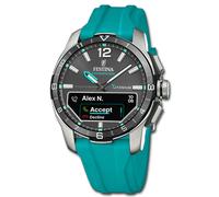 Festina Montre Hommes Silicone Turquoise festina Connected Montre UF23000/5