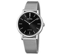 Festina Montre Hommes Swiss Made Montre Acier Inoxydable Argent Uf20014/3