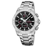 Festina Montre Hommes Timeless Chronographe Acier Inoxydable Argent Uf20704/3
