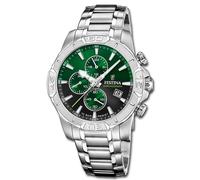 Festina Montre Hommes Timeless Chronographe Acier Inoxydable Argent Uf20704/5