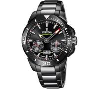 Festina Montre pour Homme F20648/1 Connected Boîtier en Acier Inoxydable Noir Bracelet en Acier Inoxydable Noir