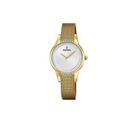 Festina Montre femme Mademoiselle F20495/1 Doré Acier inoxydable 316L Quartz 5 ATM
