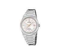Festina Montre pour Femme F20035/2 Swiss Made Boîtier en Acier Inoxydable Gris Bracelet en Acier Inoxydable Gris
