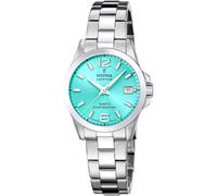 Festina Montre pour Femme F20049/4 Swiss Made Acero Clasico Boîtier en Acier Inoxydable Gris Bracelet en Acier Inoxydable Gris