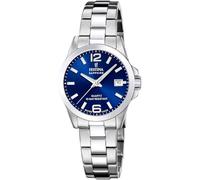 Festina Montre pour Femme F20049/5 Swiss Made Acero Clasico Boîtier en Acier Inoxydable Gris Bracelet en Acier Inoxydable Gris