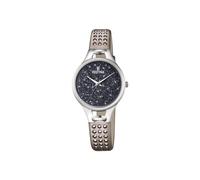 Festina Montre pour Femme F20407/3 Special Prices Boîtier en Acier Inoxydable Gris Bracelet en Cuir Marron
