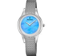 Festina Montre pour Femme F20494/8 Mademoiselle Boîtier en Acier Inoxydable Gris Bracelet en Acier Inoxydable Gris