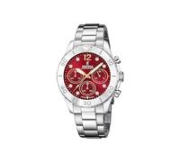Festina Montre pour Femme F20603/2 Boyfriend Boîtier en Acier Inoxydable Gris Bracelet en Acier Inoxydable Gris