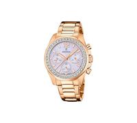 Festina Montre pour Femme F20639/9 Boyfriend Rainbow Boîtier en Acier Inoxydable Rose Bracelet en Acier Inoxydable