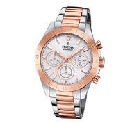 Festina Montre pour Femmes F20398/1 Acier Inox Petit Ami Argent Rosé UF20398/1