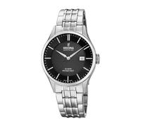 Festina Montre pour Homme F20005/4 Swiss Made Boîtier en Acier Inoxydable Gris Bracelet en Acier Inoxydable Gris