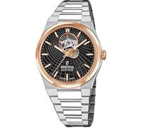 Festina Montre pour Homme F20061/4 Swiss Made Rivé Automatic Boîtier en Acier Inoxydable Multi Bracelet en Acier Inoxydable Gris