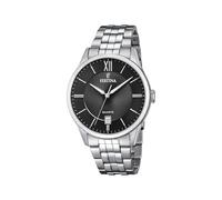 Festina Montre pour Homme F20425/3 Acero Clasico Boîtier en Acier Inoxydable Gris Bracelet en Acier Inoxydable Gris
