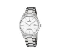 Festina Montre pour Homme F20511/2 Acero Clasico Boîtier en Acier Inoxydable Gris Bracelet en Acier Inoxydable Gris
