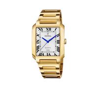 Festina Montre pour Homme F20678/1 on The Square Boîtier en Acier Inoxydable Doré Bracelet en Acier Inoxydable Doré