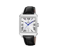 Festina Montre pour Homme F20681/1 on The Square Boîtier en Acier Inoxydable Gris Bracelet en Cuir Noir