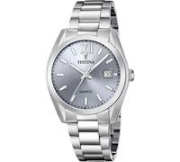 Festina Montre pour Homme F20707/1 Acero Clasico Boîtier en Acier Inoxydable Gris Bracelet en Acier Inoxydable Gris