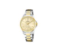 Festina Montre Femme F20655/3 – Énergie solaire – Acier 316L bicolore, verre minéral, étanche 5 ATM
