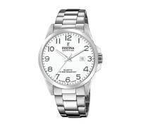 Festina Montre homme Classic Steel F20024/1 – Swiss Made Acier 316L Verre saphir Quartz Date 10 ATM