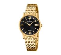 Festina Montre femme Classic Steel F20021/3 Swiss Made Quartz Acier 316L doré Saphir 5 ATM