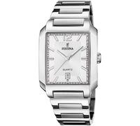 Festina On The Square F20677/2 - Homme - 36 mm - Analogique - Quartz - Verre minéral