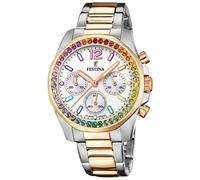Festina Rainbow F20608/2 - Femme - 38 mm - Analogique - Quartz - Verre minéral