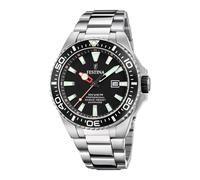 Festina - Round Watch - unisex - Accessoires - Gris - Taille: ONE Size