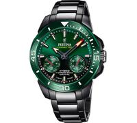 Montre FESTINA pour Homme F20646/1 Connected Boîtier en Acier Inoxydable Noir Bracelet en Acier Inoxydable Noir
