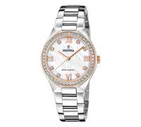 Festina Solar Energy Creme Petite montre dame