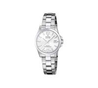 Festina Montre pour Femme F20049/1 Swiss Made Classics Boîtier en Acier Inoxydable Gris Bracelet en Acier Inoxydable Gris
