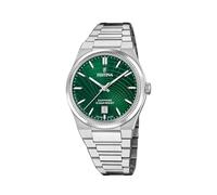 Festina Swiss Made Montre Homme Analogique Acier 316L Argenté - Quartz Date - Verre Saphir Résistant - Étanche 10 ATM - F20051/5 Rive Collection