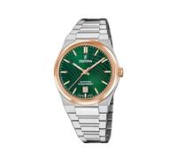 Festina Swiss Made Montre Homme Analogique Acier 316L Argenté - Quartz Date - Verre Saphir Résistant - Étanche 10 ATM - F20065/3 Rive Collection