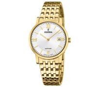 Montre Femme - Festina - F200211 - Quartz - Analogique - Doré et Argent - Acier Inoxydable