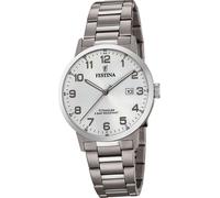 Festina titane hommes montre F20435/1 montre-bracelet analogique argent classique D2UF20435/1