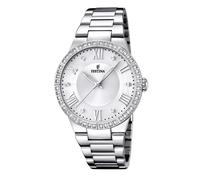 Montre FESTINA pour Femme F16719/1 Boyfriend Boîtier en Acier Inoxydable Gris Bracelet en Acier Inoxydable Gris