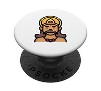 Festival Asura Onam du Roi Mahabali à Bali PopSockets PopGrip Adhésif