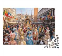 Festival Costume Défilé 1000 Pièces Mini Puzzle pour Famille Éducatif