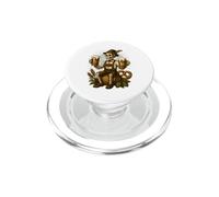 Festival de la bière Squelette Oktoberfest PopSockets PopGrip pour MagSafe