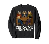 Festival de la Renaissance des Chats du Conseil médiéval Amusant Sweatshirt