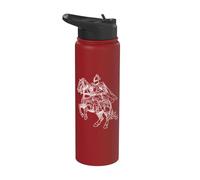 Festival de la Renaissance Joute médiévale Stainless Steel Insulated Water Bottle