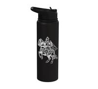 Festival de la Renaissance Joute médiévale Stainless Steel Insulated Water Bottle