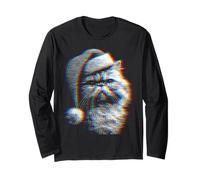 Festival de Musique de Chat Persan de Noël Ravers EDM Christmas Party Manche Longue