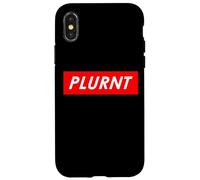 Festival de Musique PLURNT EDM Music Rave Come Down PLURNT Raver Coque pour iPhone X/XS