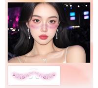 Festival De Musique Temporaire Tatoué Pour Les Femmes Girls Note Des Autocollants De Visage Autocollants Imperméables Cadeaux Temporaires Tatoués