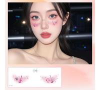 Festival De Musique Temporaire Tatoué Pour Les Femmes Girls Note Des Autocollants De Visage Autocollants Imperméables Cadeaux Temporaires Tatoués