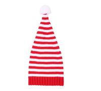 Festival Elfes Bonnet tricoté rayé pour adulte enfant Chaud Hiver Noël Bonnets de Père Noël pour hommes et femmes Chapeau de fête Festival Vacances Headwear