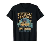 Festival Fanatics on Tour Rave Road Trip Graphic T-Shirt