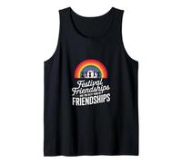 FESTIVAL FRIENDSHIPS ARE THE BEST KIND OF FRIENDSHIPS Débardeur